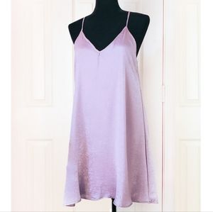 NWT Lavender Spaghetti Strap Dress